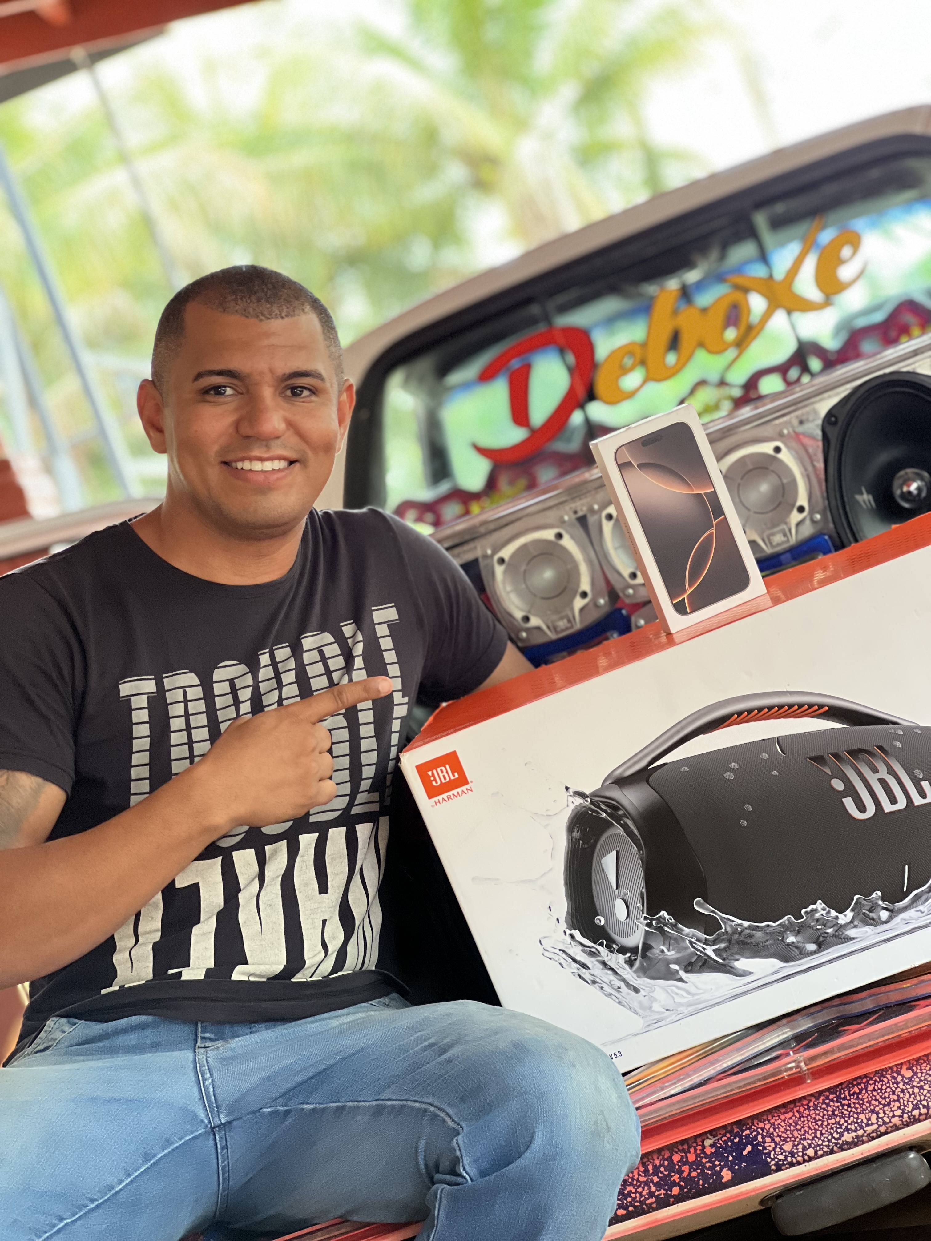 Iphone 16 Pro Max 256g  + BoomBox3 ou 8k na conta